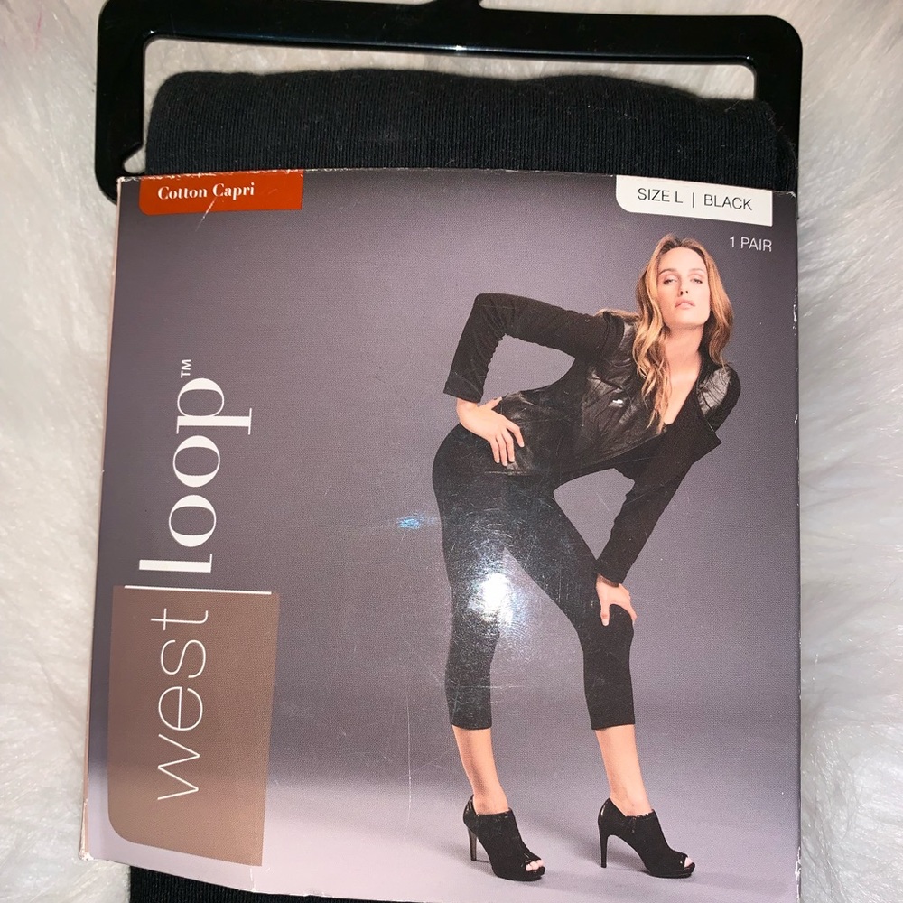 west loop leggings L